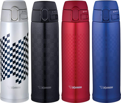 Zojirushi 16Oz Stainless Steel Vacuum Insulated Mug in Ichimatsu Black