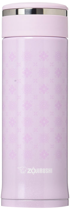 Zojirushi Pearl Lavender Stainless Steel 300Ml Direct Drinking Water Bottle Sm-Ed30-Vp