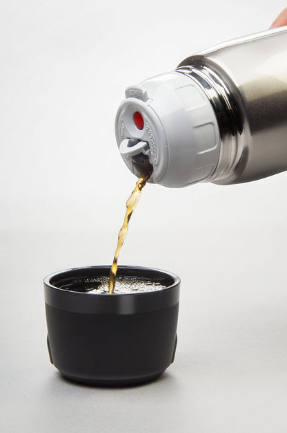 Zojirushi Insulated Stainless Steel 1.03L Water Bottle with Cup in Red SJ-JS10-RA