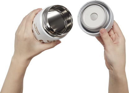 Zojirushi 17-Ounce Stainless Steel Food Jar from Hello Kitty Collection White