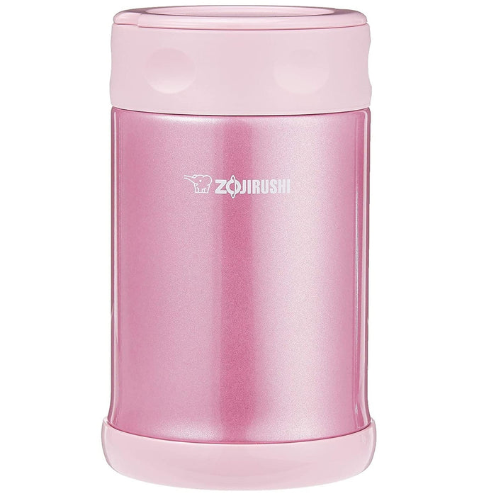 Zojirushi 16.9Oz Stainless Steel Food Jar - 0.5L in Shiny Pink