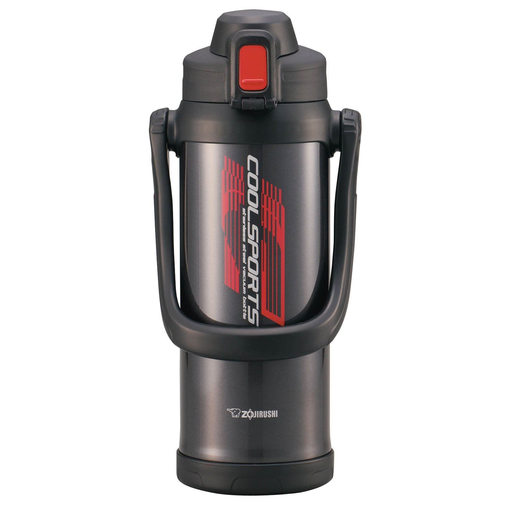 Zojirushi 2.06L Metallic Black Stainless Steel Water Bottle Cold Storage Sports Type