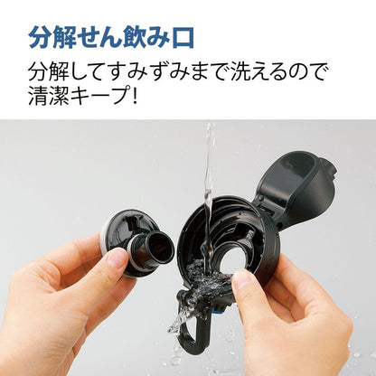 Zojirushi 1.03L Stainless Steel Direct Drinking Cool Water Bottle Sd-Eb10-Al