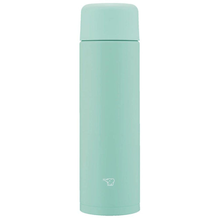 Zojirushi 350ml Stainless Steel Water Bottle in Soft Turquoise - Seamless Easy Clean Screw Cap
