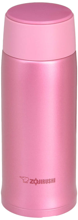 Zojirushi Stainless Steel Water Bottle 360ml Lightweight Cold/Hot Insulation Pink