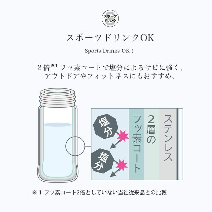 Zojirushi Honey Gold 480ml Stainless Steel Water Bottle Hot/Cold Insulation Lightweight