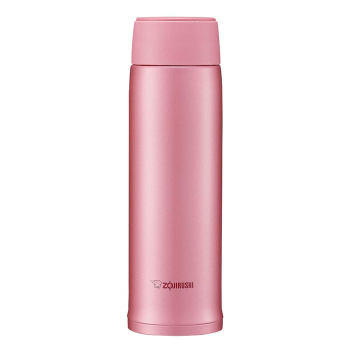 Zojirushi Light Stainless Steel Water Bottle Hot/Cold Insulation 480ml Pink