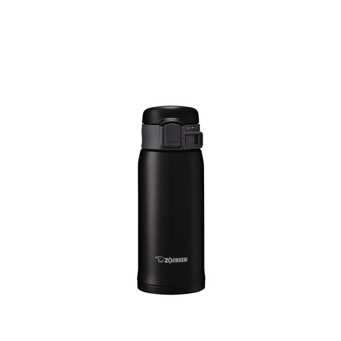 Zojirushi 360ml Lightweight Stainless Steel Water Bottle Matte Black Cold/Hot Insulated