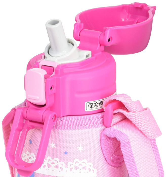 Zojirushi 粉紅色不鏽鋼 520ml 水瓶帶吸管型號 SD-CB50-PA