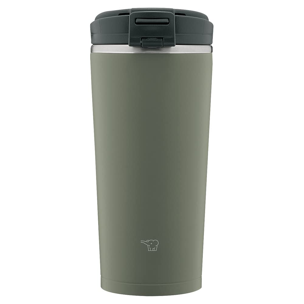 Zojirushi Portable 300ml Water Bottle Forest Gray Flip Lid Tumbler Easy Clean SX-KA30-HM