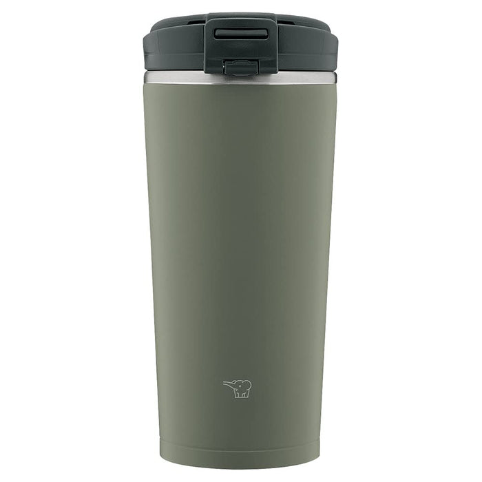 Zojirushi Portable 300ml Water Bottle Forest Gray Flip Lid Tumbler Easy Clean SX-KA30-HM