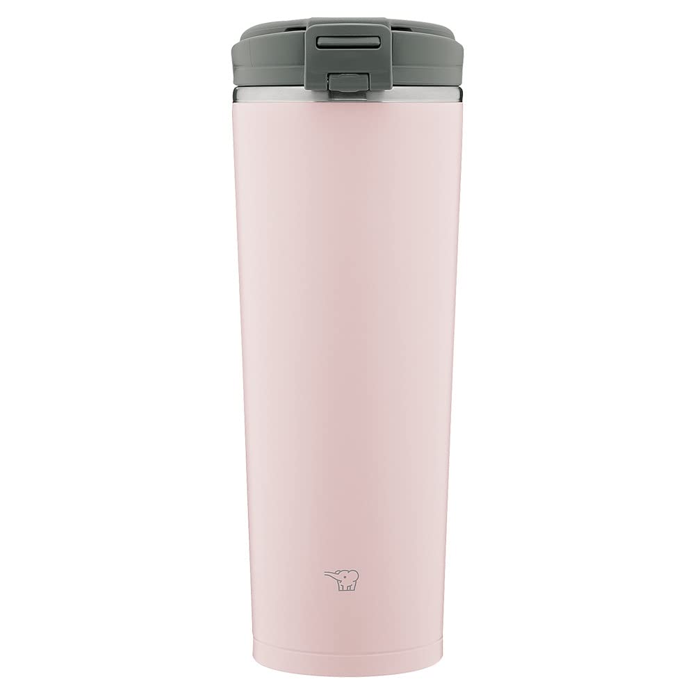 Zojirushi Portable Water Bottle 400ml Vintage Rose Tumbler with Seamless Lid Easy to Clean - SX-KA40-PM