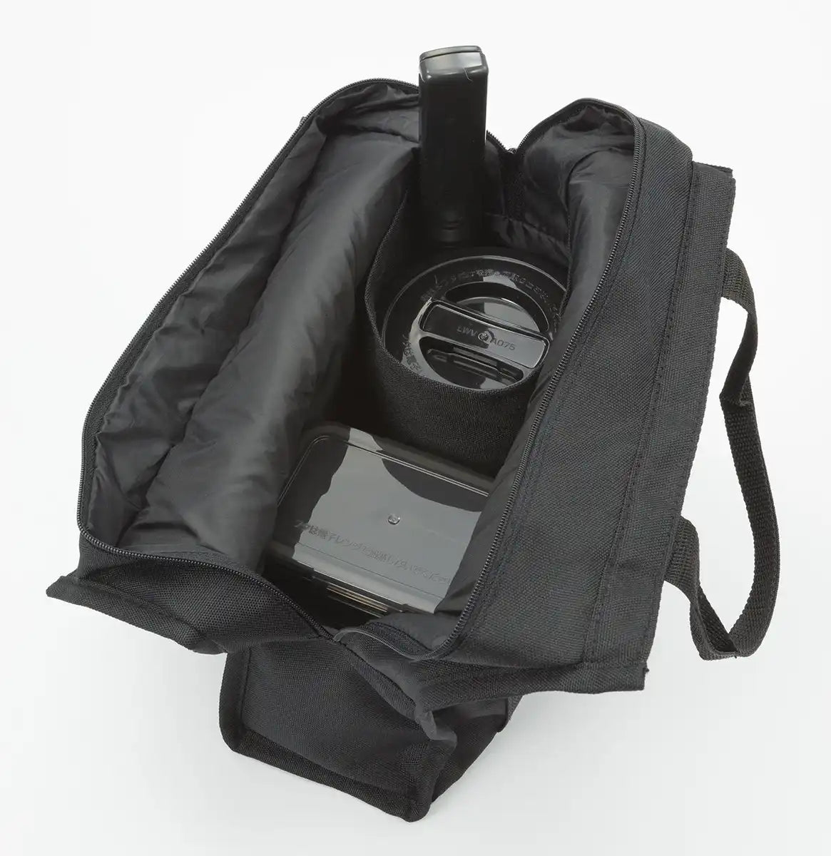 Tiger LWY-T036-K Black Stainless Steel Lunch Jar with Tote Bag 1.8 Cups Capacity