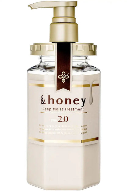 &honey Deep Moist Hair Shampoo 1.0 & Treatment 2.0