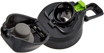 Zojirushi Sports Water Bottle in Lime Gray - Cool Stopper Set Direct Drinking - SD-S20F-HG