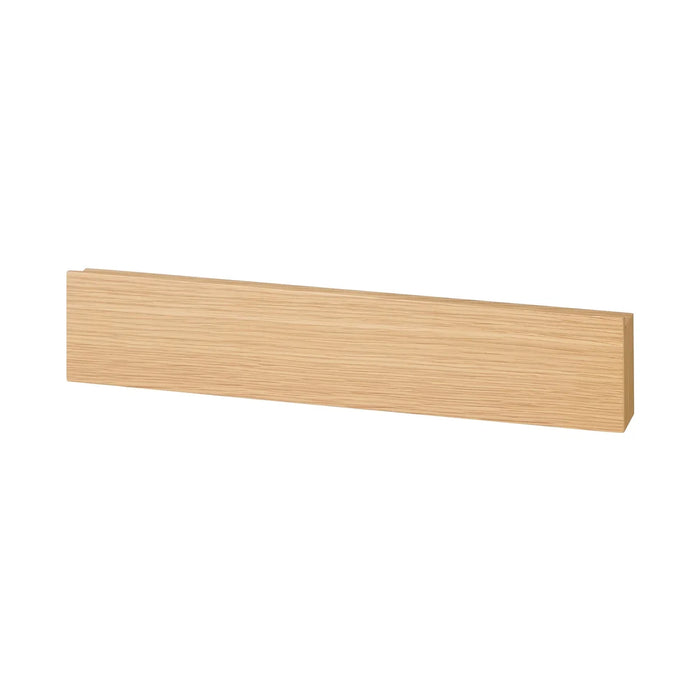 Mujirushi Ryohin 44505014 Wall-Mounted Furniture Oak Wood 44X4X9Cm - Made In Japan