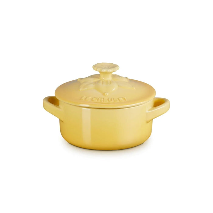 Le Creuset 迷你 Cocotte 洋甘菊设计 可放入微波炉和烤箱 日本