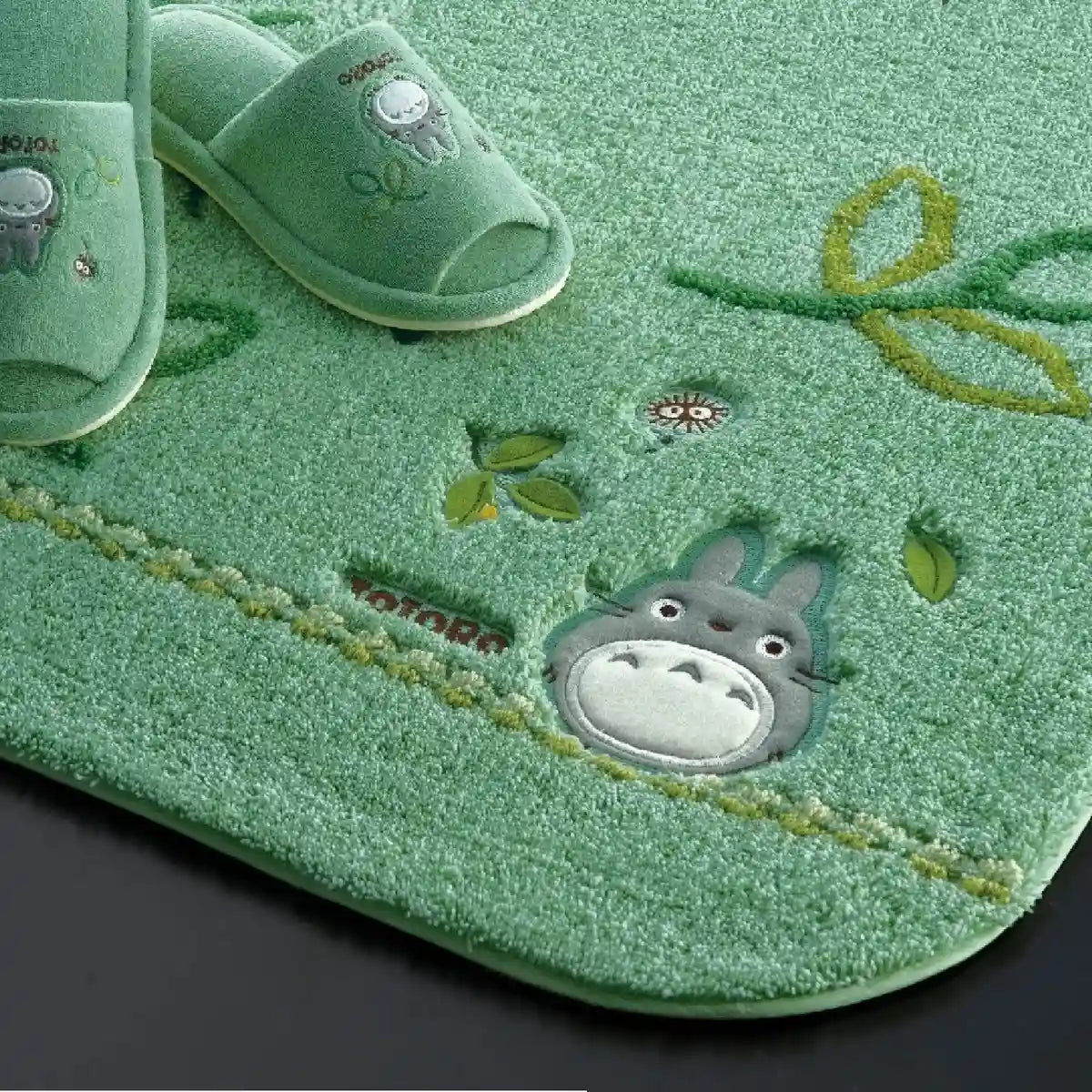 Senko Japan My Neighbor Totoro Forest Wind Toilet Mat 80X60Cm Green 11833
