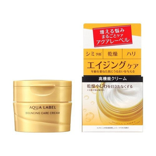 Shiseido Aqualabel Anti-Ageing Bouncing Face Cream 50g - Youthful Skin Care