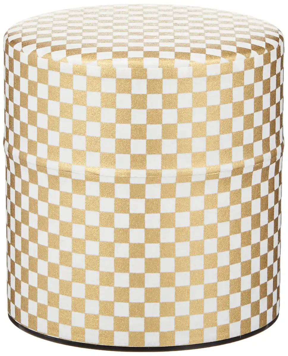 Yamaco Po-Kan Checkered Small Tea Canister Model 80093