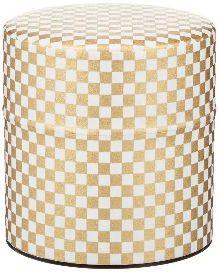 Yamaco Po-Kan Checkered Small Tea Canister Model 80093