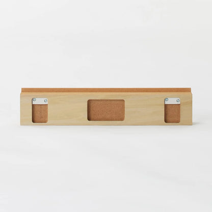 Mujirushi Ryohin 44505014 Wall-Mounted Furniture Oak Wood 44X4X9Cm - Made In Japan