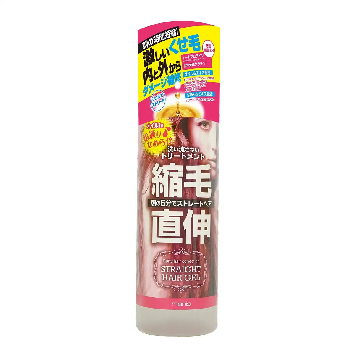 Manis Japan Straight Hair Gel | Premium Styling Product