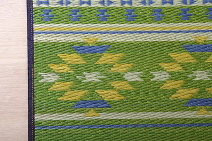 Ikehiko Corporation Japan Igusa Tatami Yoga Mat Earth Green 60X180Cm #8236800