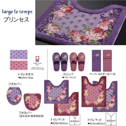 Senko Princess Toilet Lid Cover Japan Rose Antibacterial Deodorant 38926