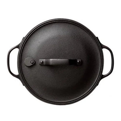 Oigen Nambu Tekki Medium Round Deep Ih Compatible Cooktop Ct-4 - And Source (Japan)