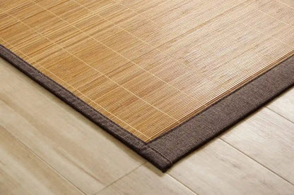 Ikehiko Corporation Japan Bamboo Rug Carpet Mat Entrance Plain Approx.