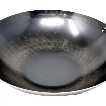 Yamada Hammered Iron Double-Handle Wok (1.2Mm Thickness) 30cm