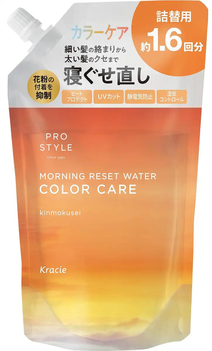 Pro Style Morning Reset Water Hair Mist 450ml - Color Care & Styling Solution