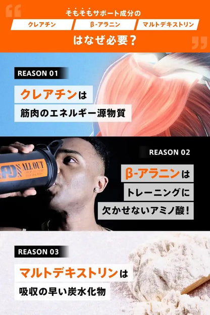 All Out Power Grip Pro EAA Essential Amino Acids Blend Supplement