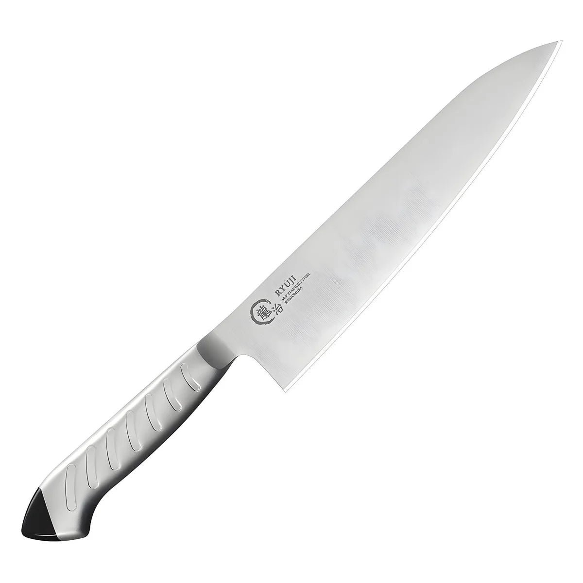 Ryuji Molybdenum Steel Gyuto Knife 30cm - Black