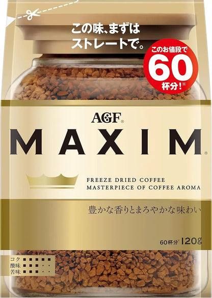 AGF Maxim Bag Instant Coffee Eco Pack Refill