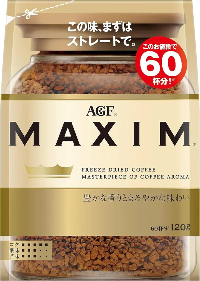 AGF Maxim Bag Instant Coffee Eco Pack Refill