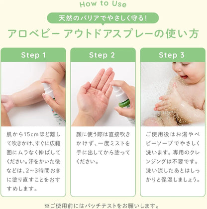 Alobaby Aro Baby Outdoor Spray No Deet Additive Free Organic