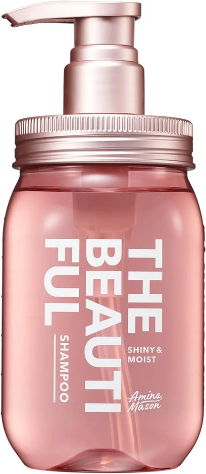 Amino Mason Shiny and Moist Shampoo for Smooth and Radiant Hair Amino Mason