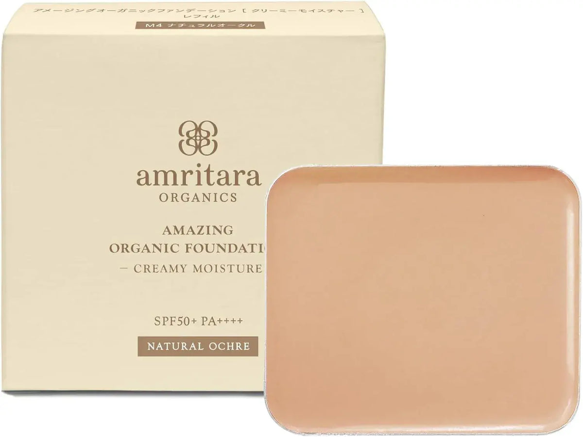 Amritara Amazing Organic Foundation Creamy Moisture Refill SPF50+