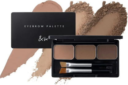 Andbe Eyebrow Palette 01 Natural Defined Brows Easy Application