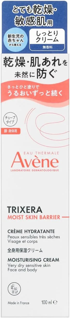 Avene Trixera Moist Skin Barrier Cream Unscented 100ml Body Cream