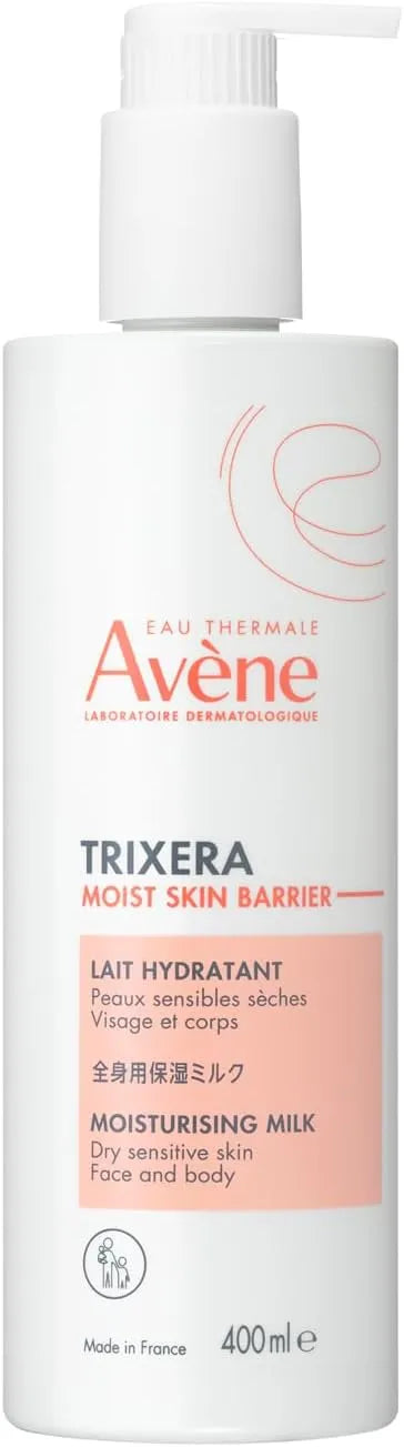 Avene Trixera Moist Skin Barrier Milk Body Cream 400ml Milky Scent