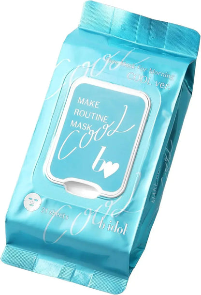 B Idol Morning Routine Mask Cooling Hydrating 21 Sheets