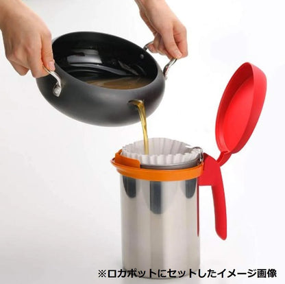 Uchicook Roka Pot Oil Filter Powder Set for Cleaner Cooking