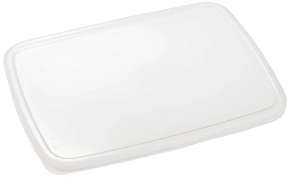 Noda Horo White Series Seal Lid For Rectangle Shallow Type M Made In Japan