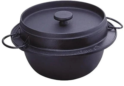 Iwachu Japan Cast Iron Rice Cooker Casserole 5-Go