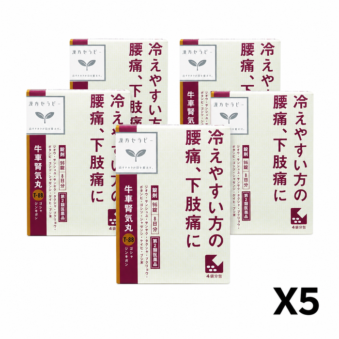 Kracie Kampo Goshajinkigan Extract Tablets 96 Count, 5-Pack