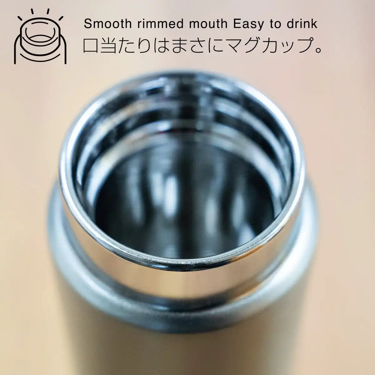 Tiger 300ml - Steel Black Insulated Water Bottle Hot and Cold Mmp-K031Ks