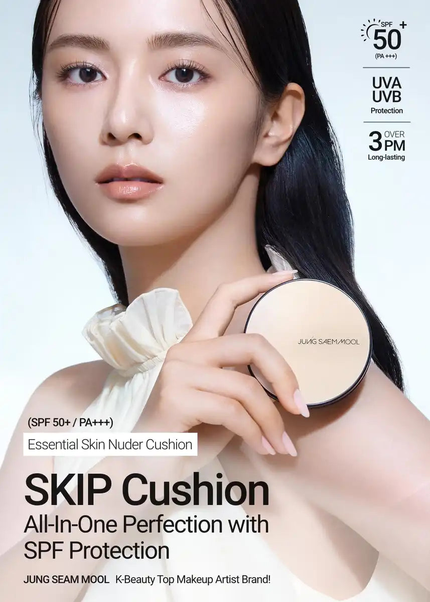 Jung Saem Mool Skin Nuder Cushion SPF50+ Light with Refill Foundation